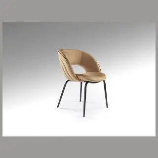 Nim Стул коричневый/черный