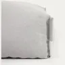 Square пуф квадратный 101 x 101 см, светло-серый, белый алюминий, для садового модульного дивана