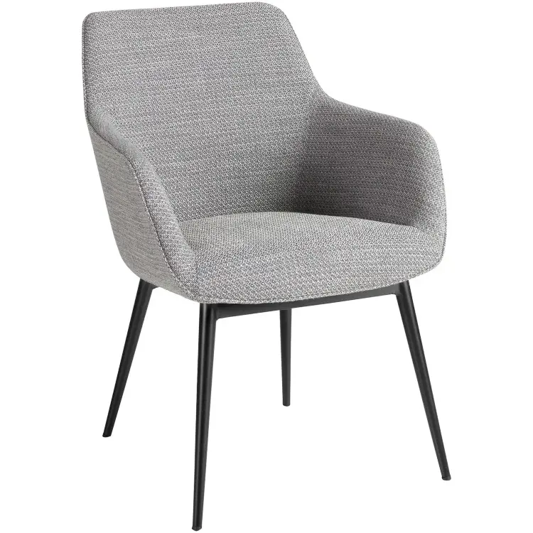 Обеденный стул 4222 из серой ткани