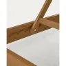 Шезлонг Caterin из эвкалипта зеленый