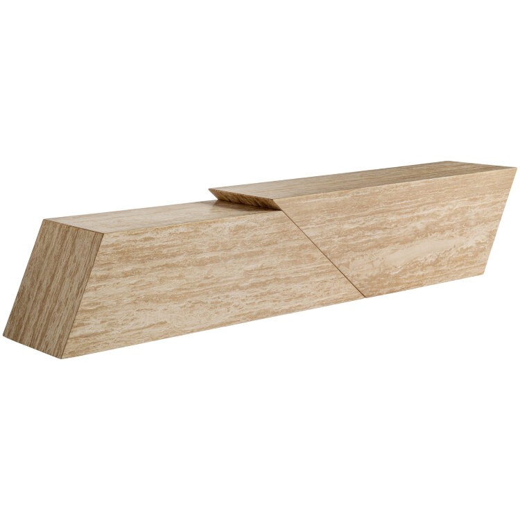 Тумба под телевизор Thiennes 35233 из травертина