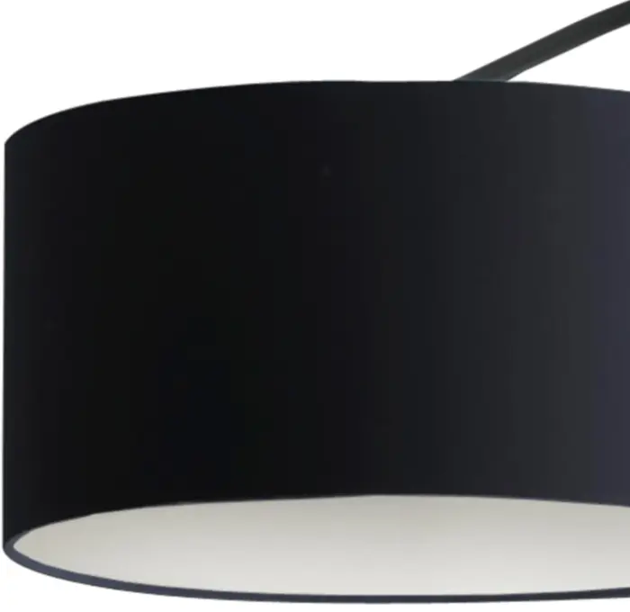 Торшер Papua черный 1xE27 60W