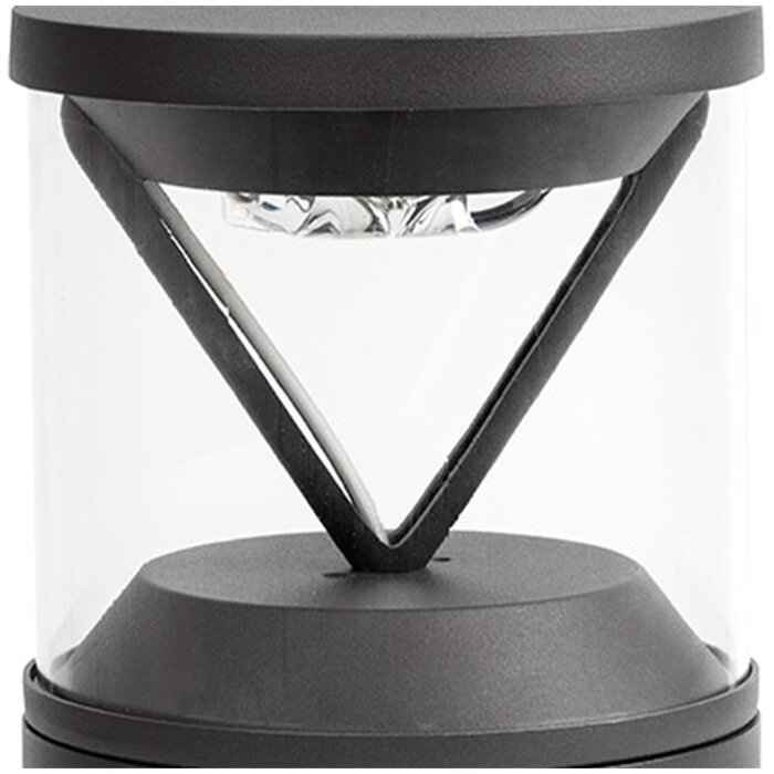 Rush 800 Проблесковый маячок темно-серый 2700K 360° CASAMBI