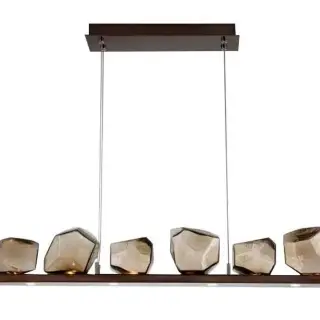 Люстра 6 Gem Linear Suspension