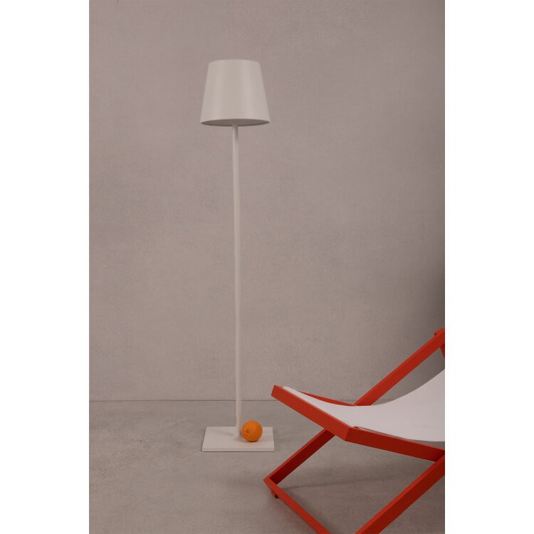 Торшер Toc белый