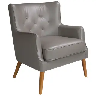 Мягкое кожаное кресло 5085/A978-M5655 с обивкой капитоне