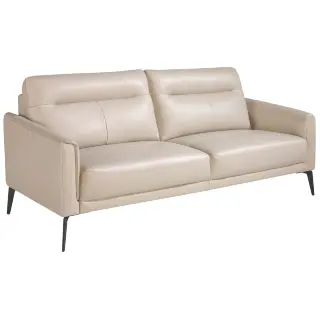 Диван 3-х местный 6138/KF098-3P-M5652 с кожаной обивкой