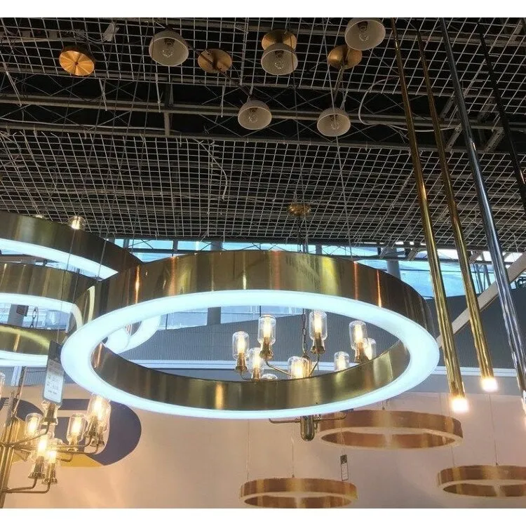 Светильник Light Ring Horizontal Sand Nickel