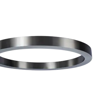 Светильник Light Ring Horizontal Sand Nickel