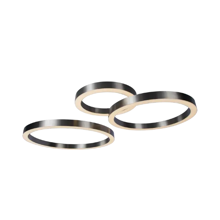 Светильник Light Ring Horizontal Sand Nickel