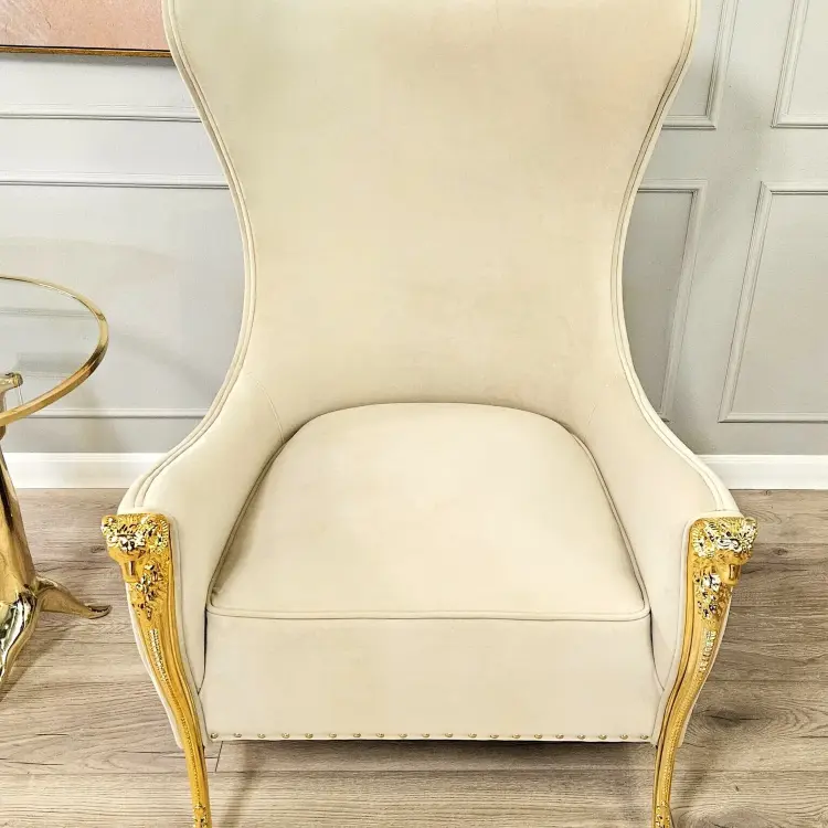 Кресло Emerald Wingback Beige