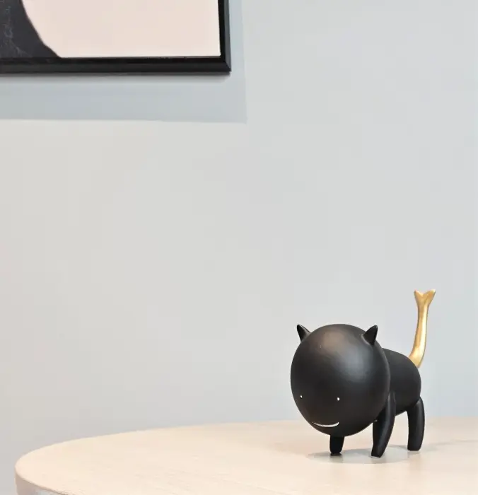 Статуэтка Simulation cat black