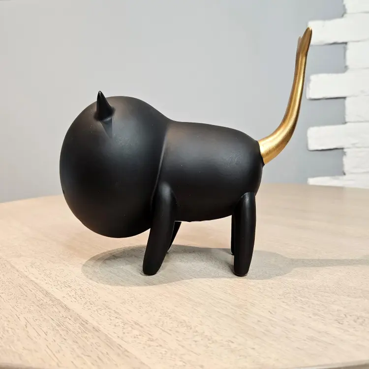Статуэтка Simulation cat black