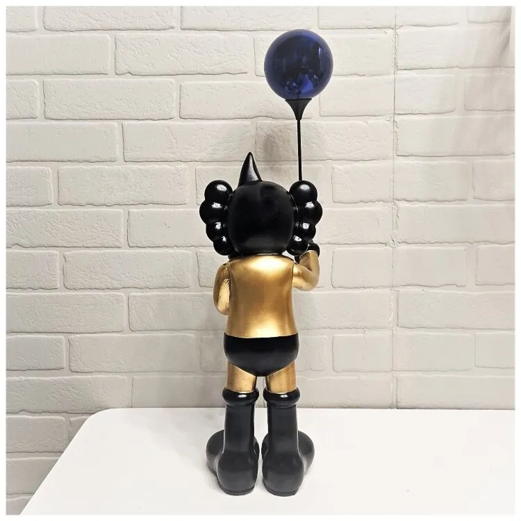 Фигурка Kaws Morty Smith with Balloon Golden