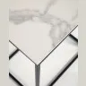 Журнальный столик Rewena с керамической столешницей 45 x 30 см