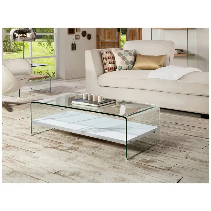 Sonoma Журнальный столик закаленное стекло