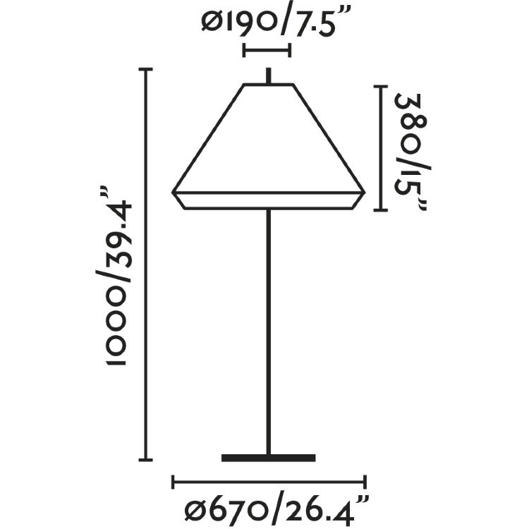 Торшер уличный Saigon серо-коричневый 1М T70