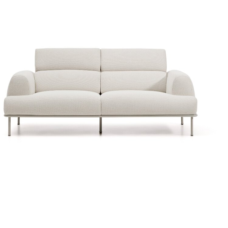 Диван Aurum 3-местный цвета экрю с откидным подголовником 234  см