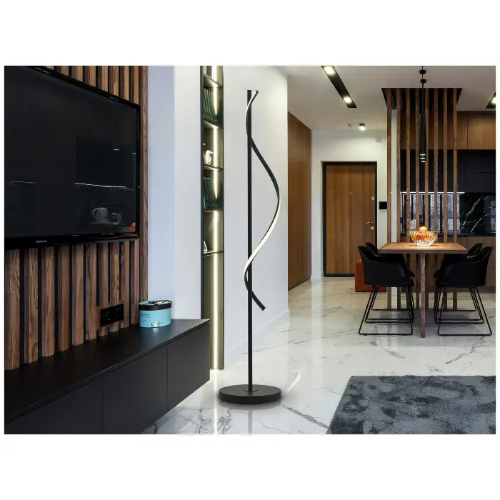 Напольный светильник Boa черный