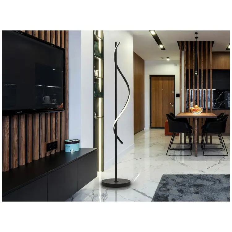 Напольный светильник Boa черный