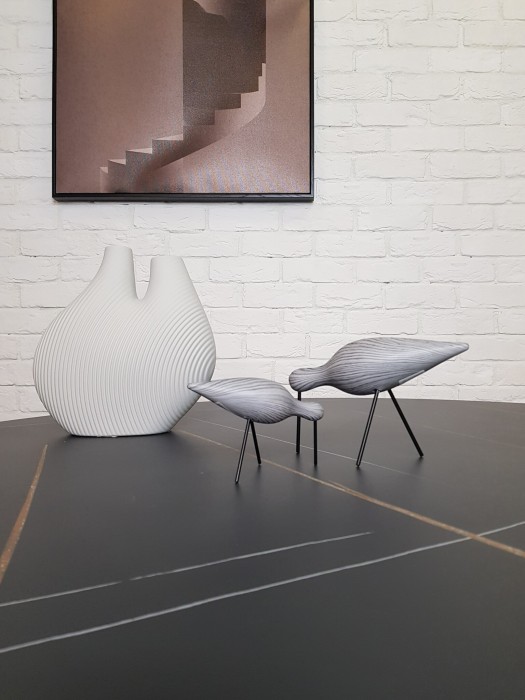 Статуэтка Wood grain bird black A