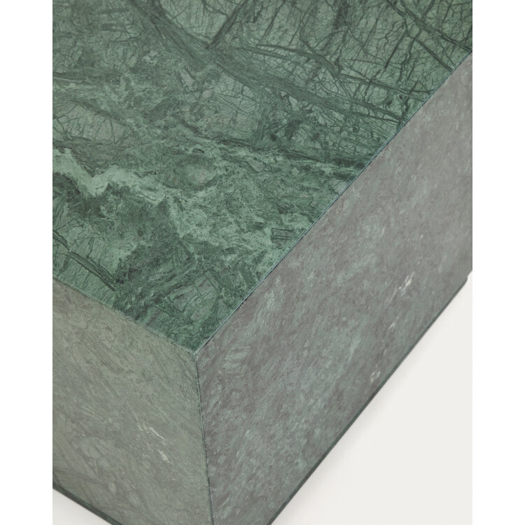 Приставной столик Sorein из черного мрамора 50 x 50 см