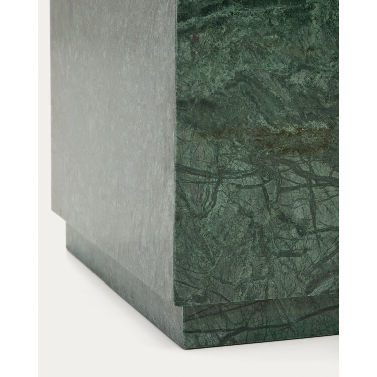 Приставной столик Sorein из черного мрамора 50 x 50 см