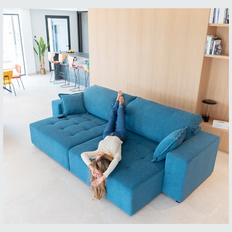 Диван раскладной Paradis 2pl ножки - пластик 3 см B+B+V+V