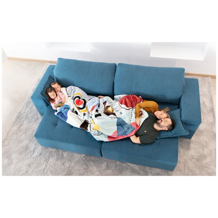 Диван раскладной Paradis 2pl ножки - пластик 3 см B+B+V+V