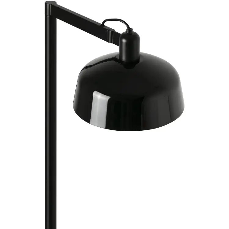 Торшер TATAWIN с абажуром черный металл 1xE27