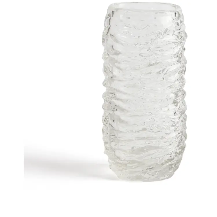Ваза Vorma из прозрачного стекла 29,5см