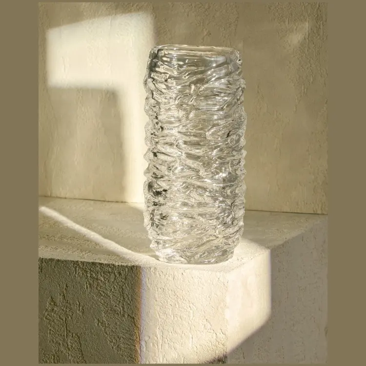 Ваза Vorma из прозрачного стекла 29,5см