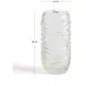 Ваза Vorma из прозрачного стекла 29,5см