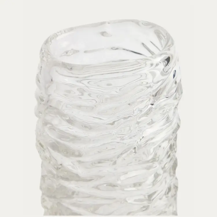 Ваза Vorma из прозрачного стекла 29,5см