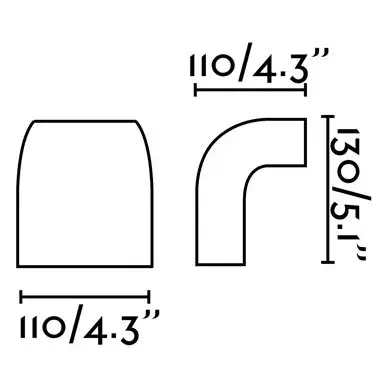 Уличное бра Klamp