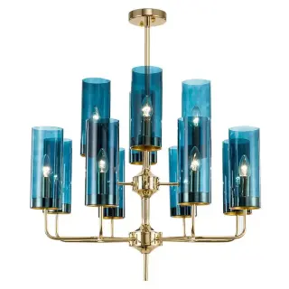 Люстра Glass Tube Chandelier 12