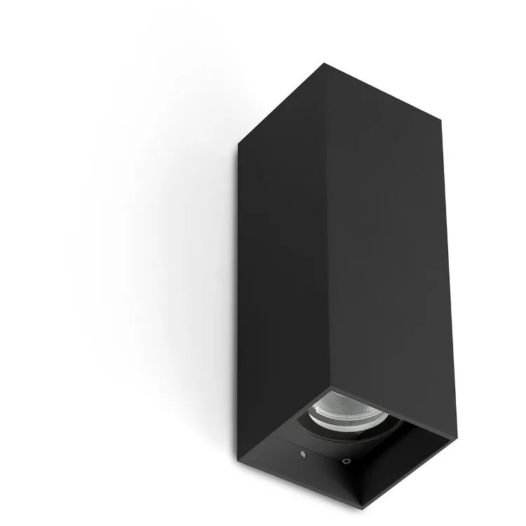 KOV 2L Бра черный квадратный LED 2x6W 2700K 14°/23°