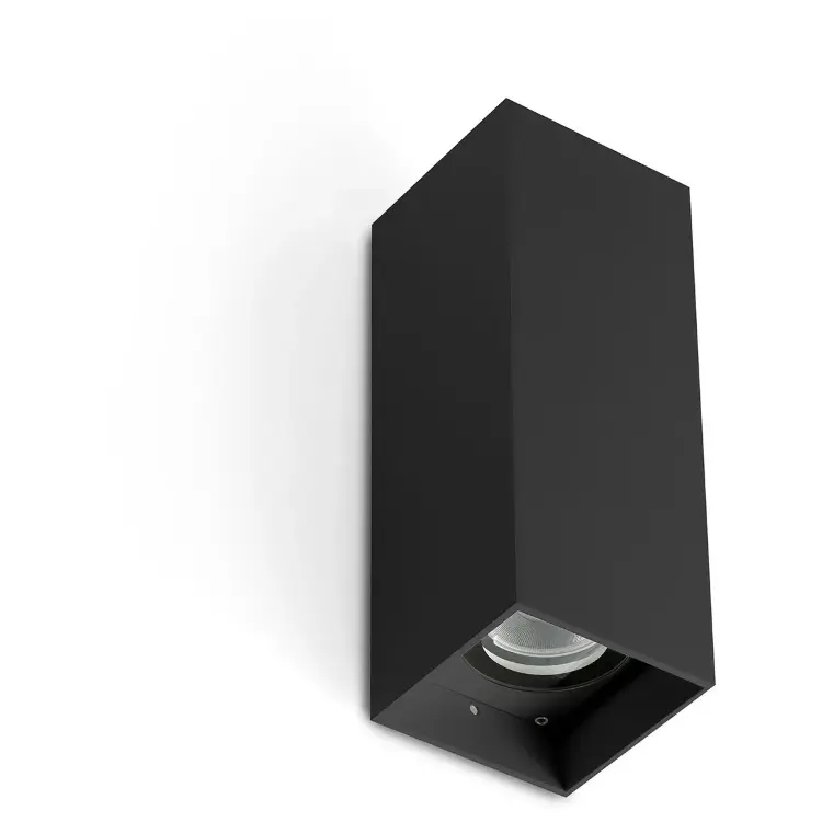 KOV 2L Бра черный квадратный LED 2x6W 2700K 14°/23°