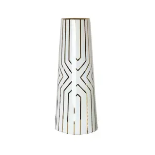 Ваза White Geometric pattern