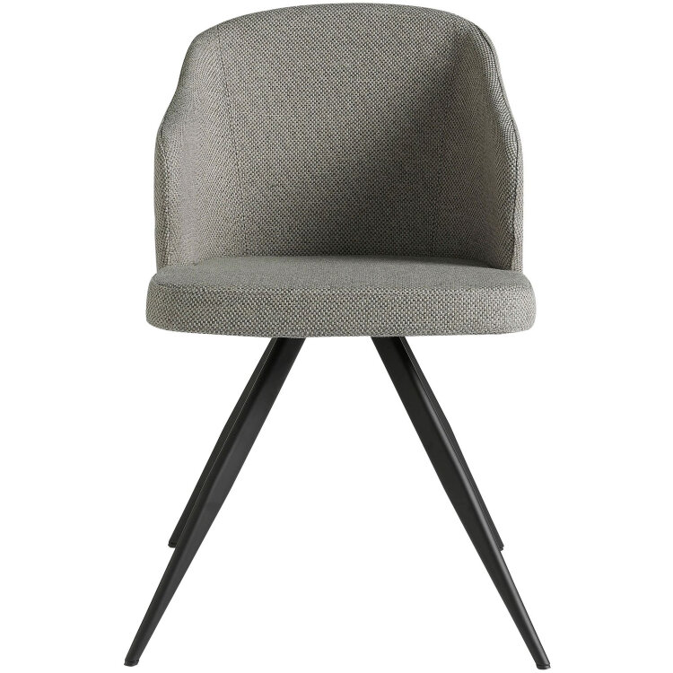 Стул F3208-GRIS /4057 черные ножки