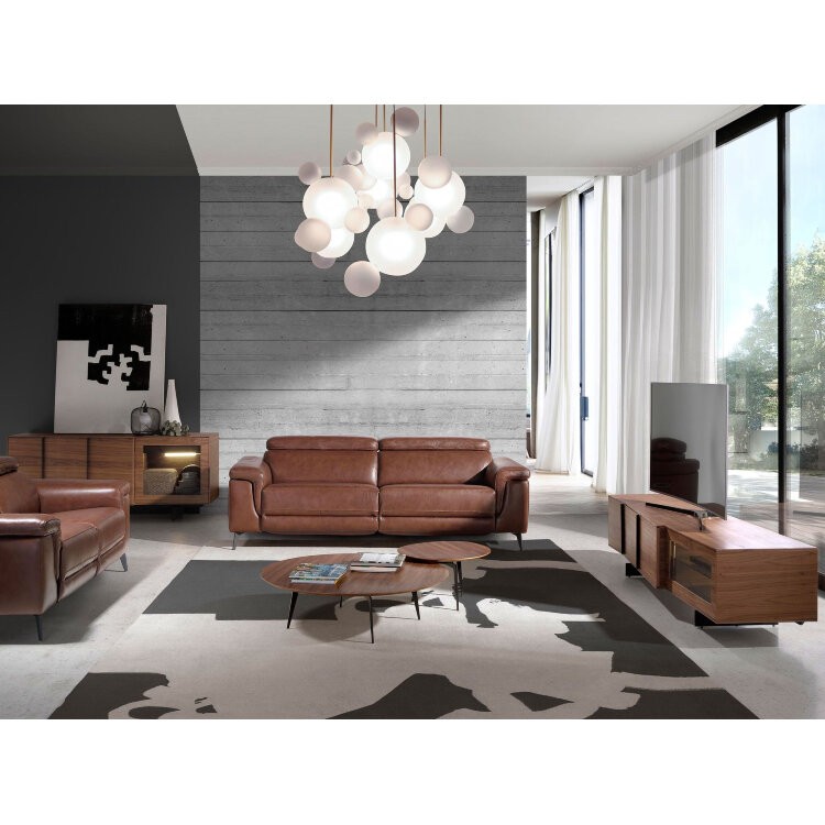 Тумба под ТВ MF2005TV /3219 из орехового дерева с подсветкой