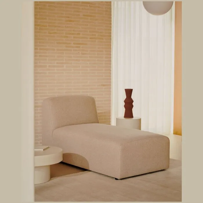 Neom Модуль шезлонга бежевого цвета 152 x 75 см