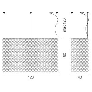 Подвесная люстра Giogali SP RET 1
