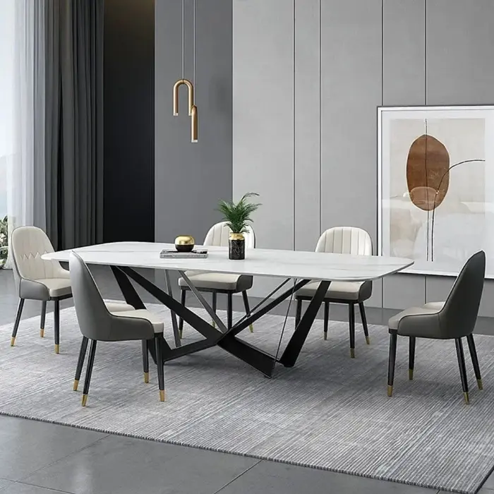Стол обеденный Scorpio Marble B5809