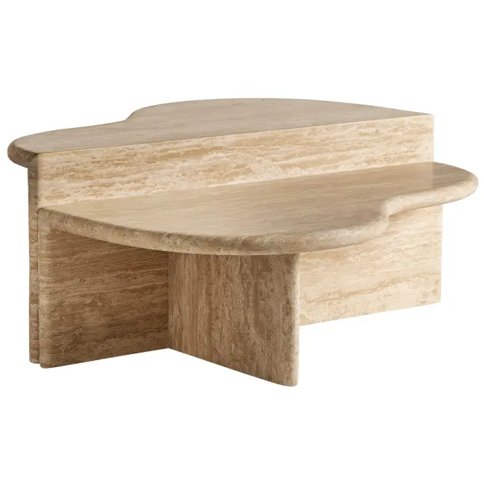 Набор журнальных столиков Thiennes из травертина