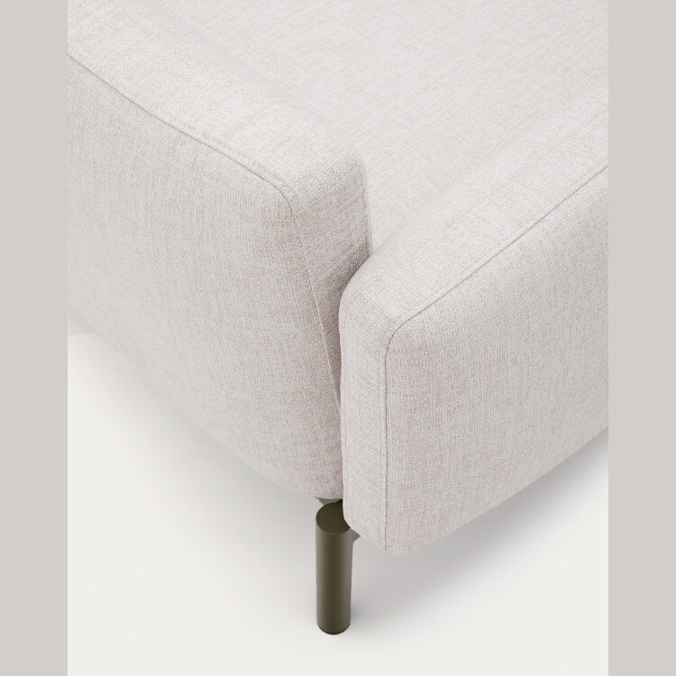 Садовое модульное кресло Sorells из алюминия с зеленой отделкой