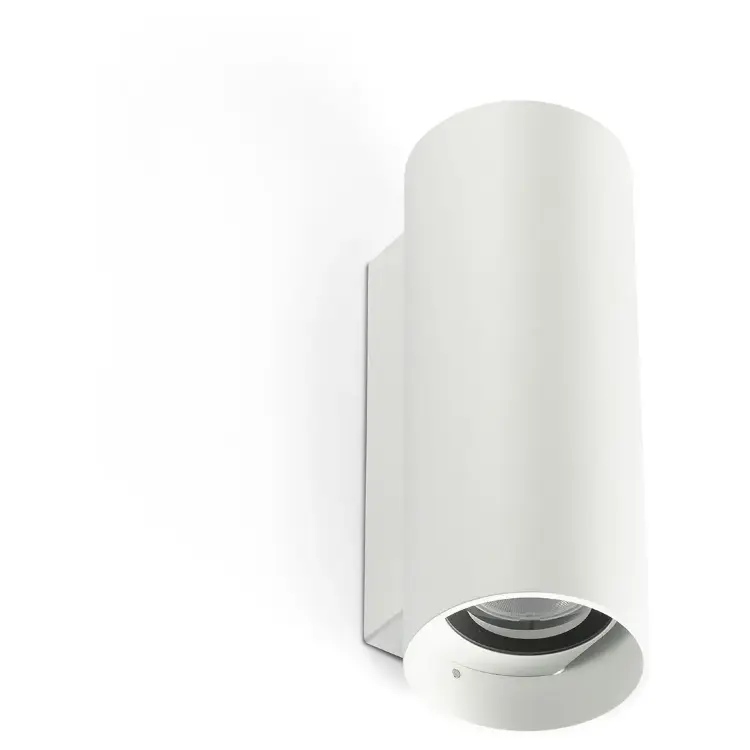 KOV 2L Настенный светильник круглый белый LED 2x6W 2700K 14°/23°