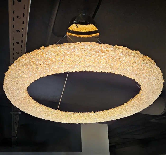 Люстра Lorella Round Gold D80