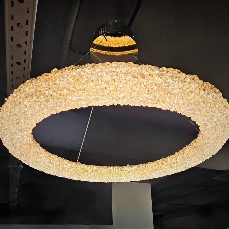Люстра Lorella Round Gold D80