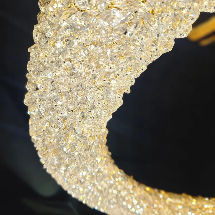 Люстра Lorella Round Gold D80